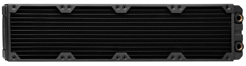 Corsair Hydro X Series XR7 480mm Water Cooling Radiator - Quad 120mm Fan Mounts, 54mm Radiator Thickness, 25 Micron Thin Cooling Fins, Premium Copper Construction, Easy installation - Black
