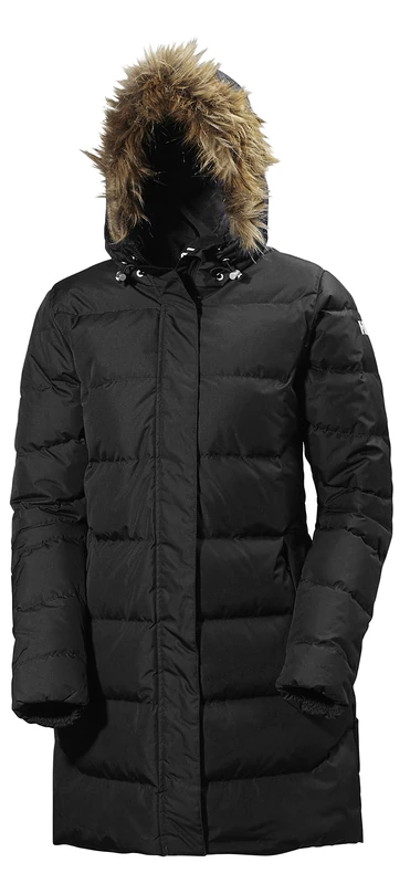 Helly Hansen Women's W Aden Down Parka, Black, 2XL