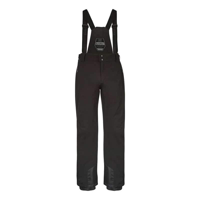 Killtec Men's Enosh UG Ski/Functional Trousers with Removable Straps and Edge Protection, Men, 33888-000, Black, 23