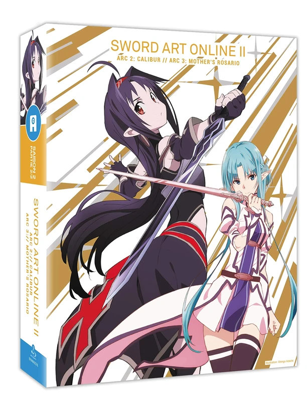 Sword art online II, arcs 2 et 3: calibur ; mother's rosario [Blu-ray] [FR Import]