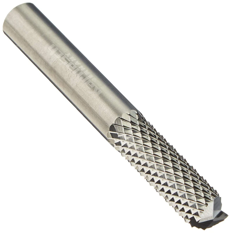 KARNASCH 116003027 GFK, CFK, 2 Cutting Edges, 10 mm Head Diameter, 25 mm Head Length, 10 mm Shank Diameter, 75 mm Length