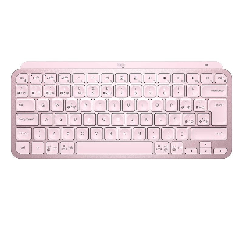 Logitech MX Keys Mini TECLADO (ESP) INALÁMBRICO MINIMALISTA Bluetooth, RETROILUMINADO, USB-C,
