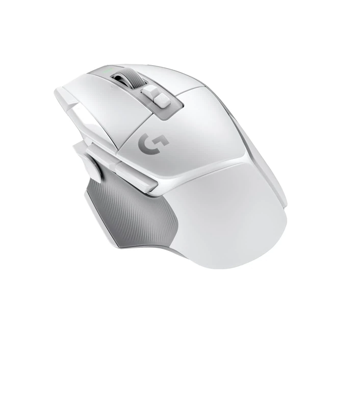 Logitech G G502 X LIGHTSPEED Wireless Gaming Mouse - Optical mouse with LIGHTFORCE hybrid optical-mechanical switches, HERO 25K gaming sensor, compatible with PC - macOS/Windows - White
