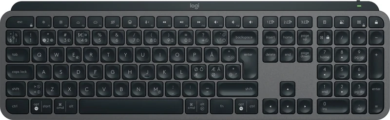 Logitech MX Keys S - Graphite, QWERTY Pan Nordic Layout
