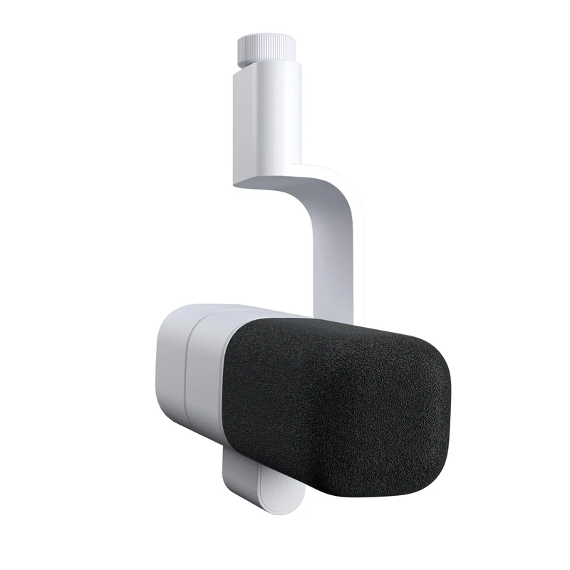 Logitech G Yeti Studio Active Dynamic XLR Broadcast Microphone for Gaming, ClearAmp Active Preamp, Dual-Diaphragm Capsule, Internal Shockmount - White