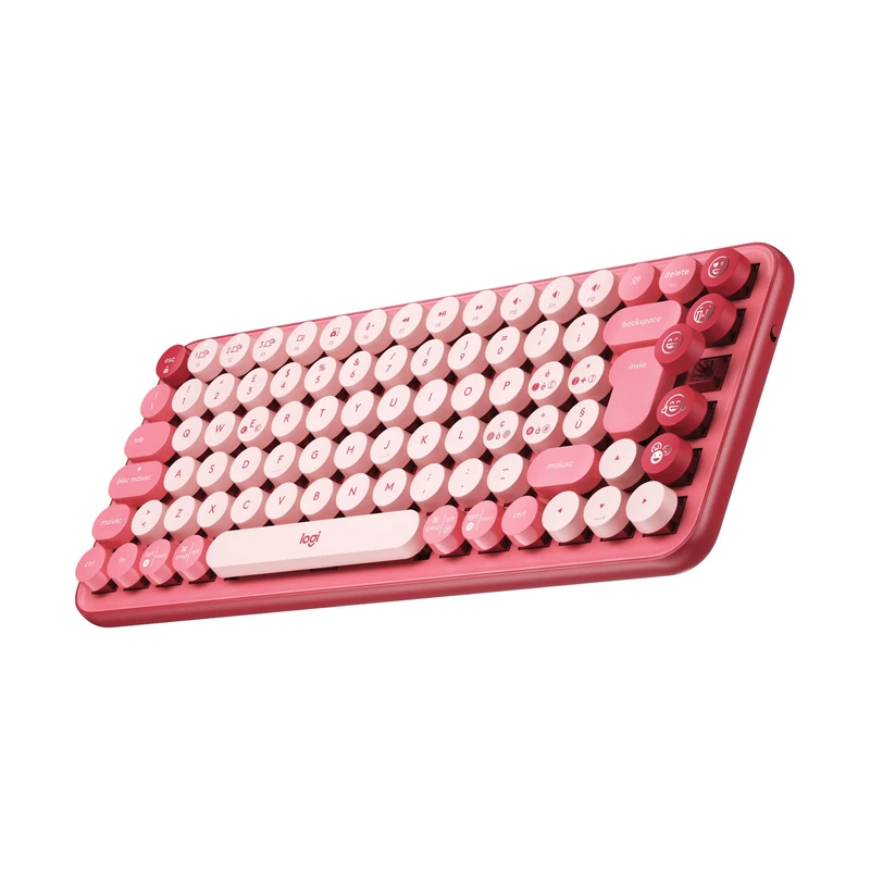 LOGITECH - INPUT DEVICES POP KEYS WRLS MECH.KEYB. EMOJI HEARTBREAKER-ROSE - ITA-MEDI.
