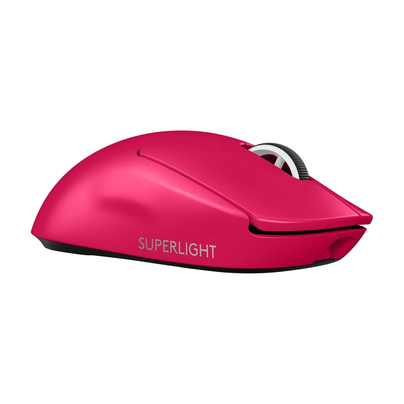 Logitech G PRO X SUPERLIGHT 2 wireless gaming mouse, East Europe Packaging, 60 g pro-grade mouse with 5 programmable buttons, 44k DPI sensor, 8 kHz report rate, USB-C charging for PC/Mac - Pink