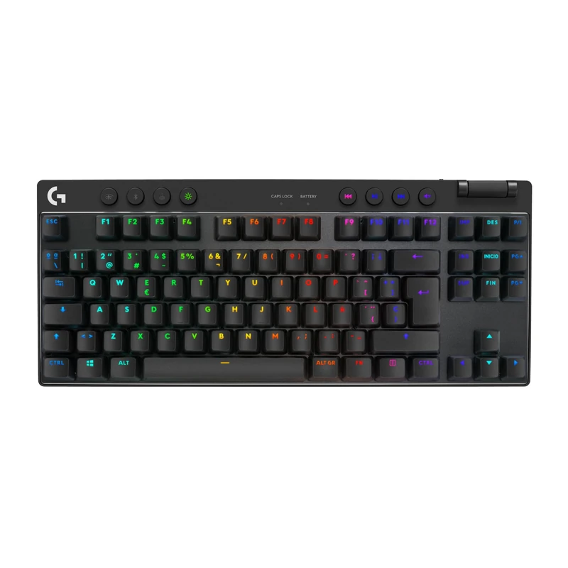Logitech G PRO X TKL LIGHTSPEED Gaming Keyboard - BLACK - ESP - TACTILE