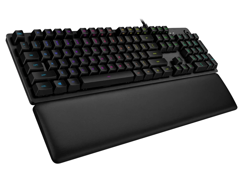 Logitech G G513 CARBON LIGHTSYNC RGB Mechanical Gaming Keyboard, GX Brown