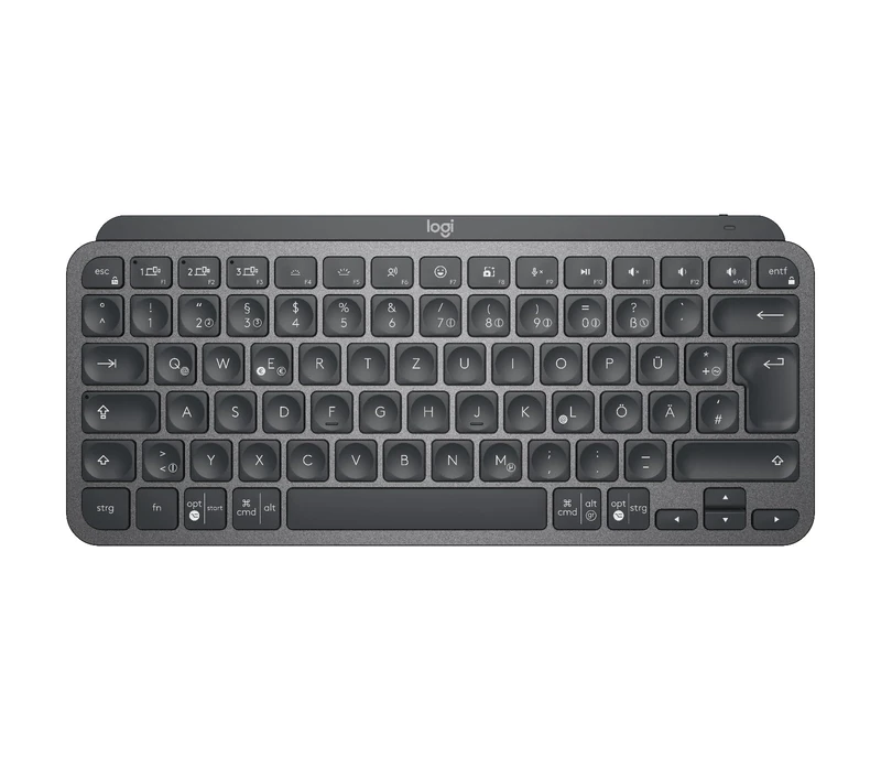 Logitech Keyboard MX Keys Mini Wireless Graphite, Black
