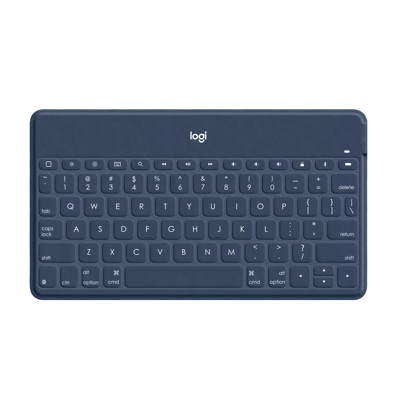 Logitech Keys-To-Go Wireless Bluetooth Keyboard, QWERTY Scandinavian Layout - Blue