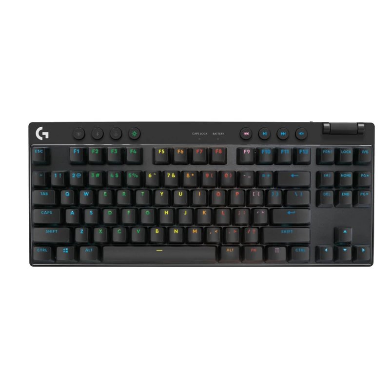 Logitech G PRO X TKL LIGHTSPEED Gaming Keyboard - BLACK - US INT'L TACTILE