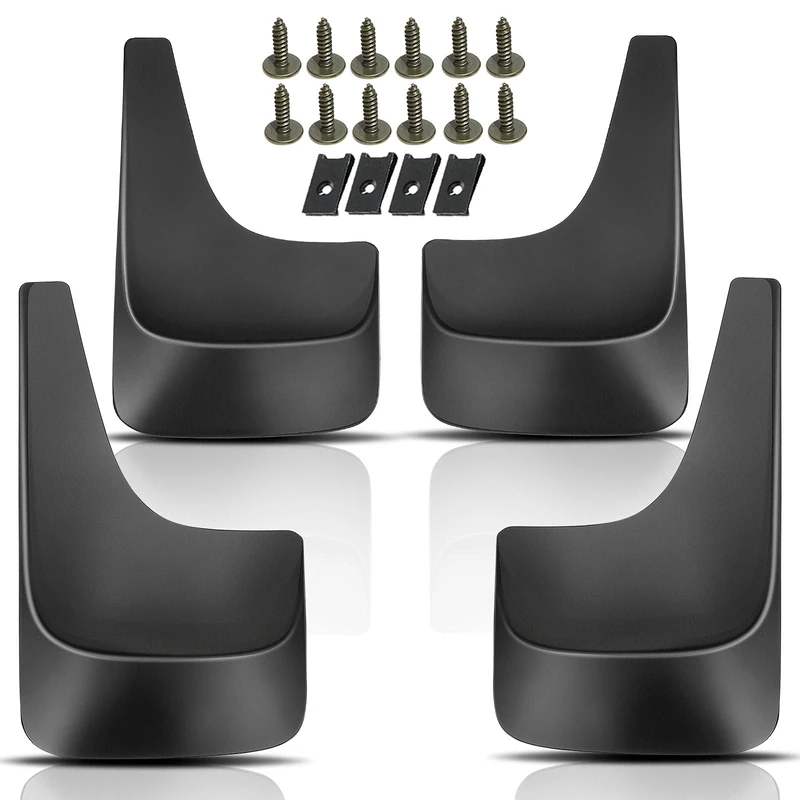 Set of 4 Mud Flaps Splash Guard for Chevrolet Silverado 1500 2500 3500 Avalanche Suburban Tahoe