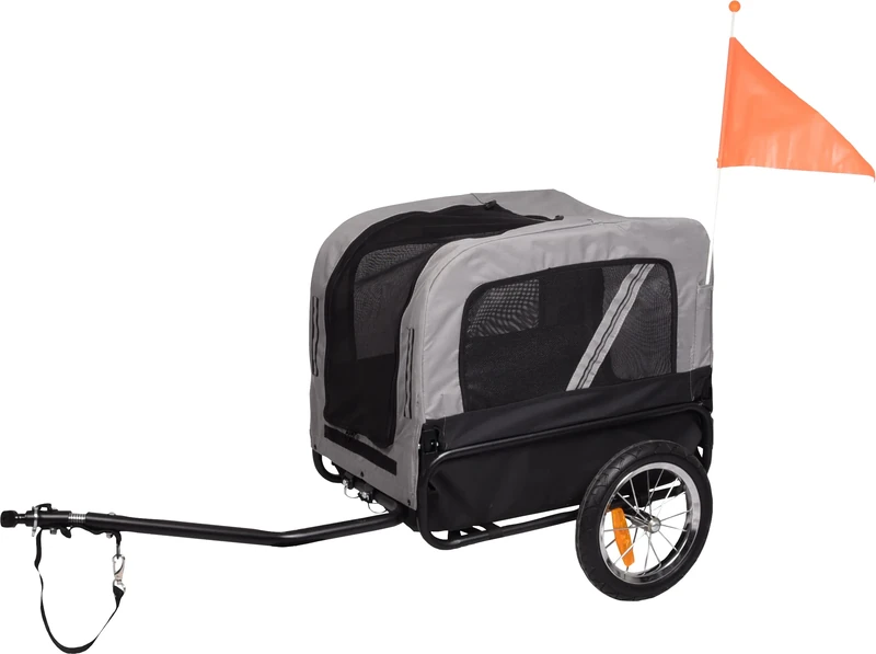 Flamingo BIKE TRAILER ROMERO GREY/BLACK 60x43x51CM