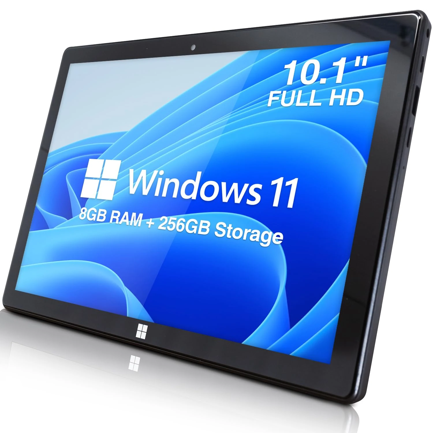 Fusion5 10 inch Windows 11 Tablet PC - Ultra Slim Windows Tablet Computer - Intel 13th Gen, 8GB RAM, 256GB, Full HD Display, 5G WiFi, USB 3.0, Micro HDMI, Dual Cameras, Bluetooth 4.4