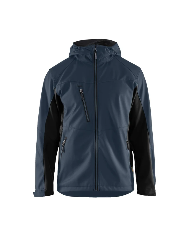 Blaklader 475325168699M Softshell Jacket, Dark Navy/Black, Medium
