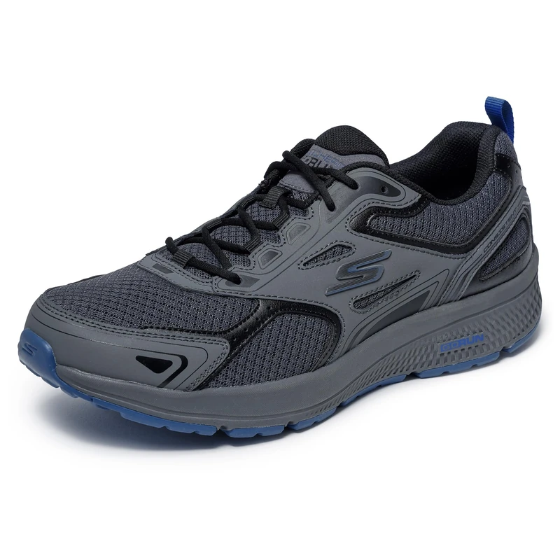Skechers Mens Go Run Consistent Trainers, Charcoal, 10.5 UK