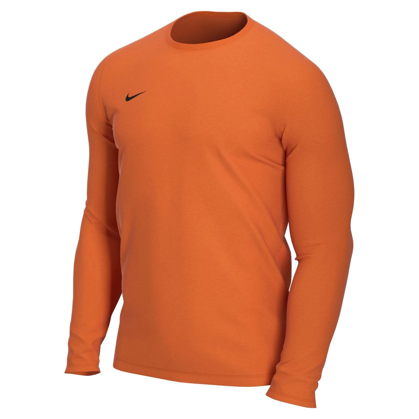 NIKE Men's M Nk Dry Park Vii Jsy Ls T shirt, Orange, L UK