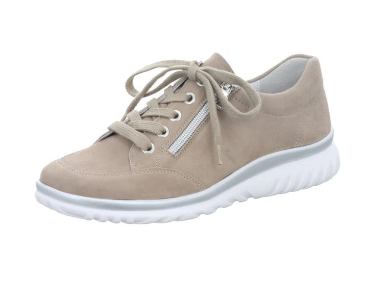 Semler Women's Lena Low-Top Sneakers, Beige (Panna 028), 4 UK