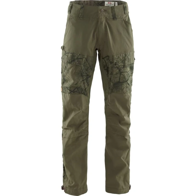 FJALLRAVEN F90647-626-625 Lappland Hybrid Trousers M Green Camo-Laurel Green 52