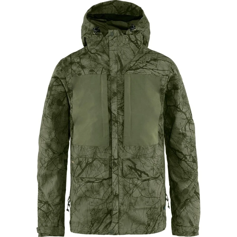 Fjallraven Lappland Hybrid Jacket M Sport Jacket - Camo Green-Laurel Green, XXL