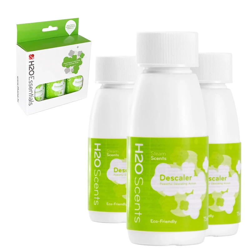 H2O Steam Cleaner Descaler - Pack of 3 - Image 1