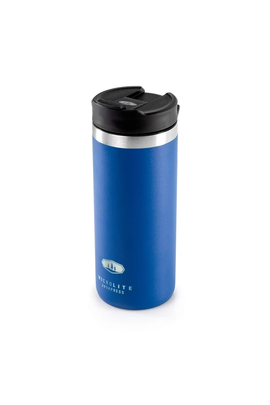 GSI Outdoors Glacier SS Commuter Javapress Thermos,Unisex Adult, unisex_adult, 67332, blue, One Size