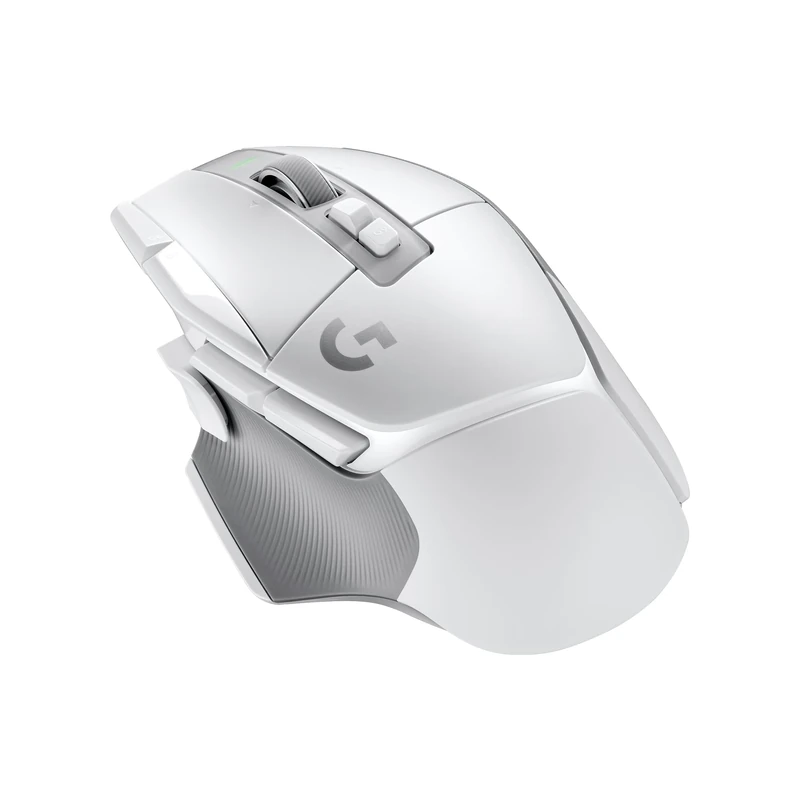 Logitech G502 X LIGHTSPEED Wireless Gaming Mouse - Optical mouse with LIGHTFORCE hybrid optical-mechanical switches, HERO 25K gaming sensor, compatible with PC - macOS/Windows - White
