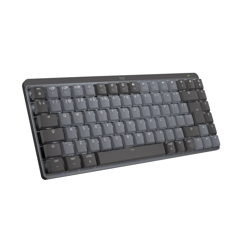 Logitech MX Mechanical Mini for Mac Wireless Illuminated Keyboard, QWERTY US Intl - Space Grey