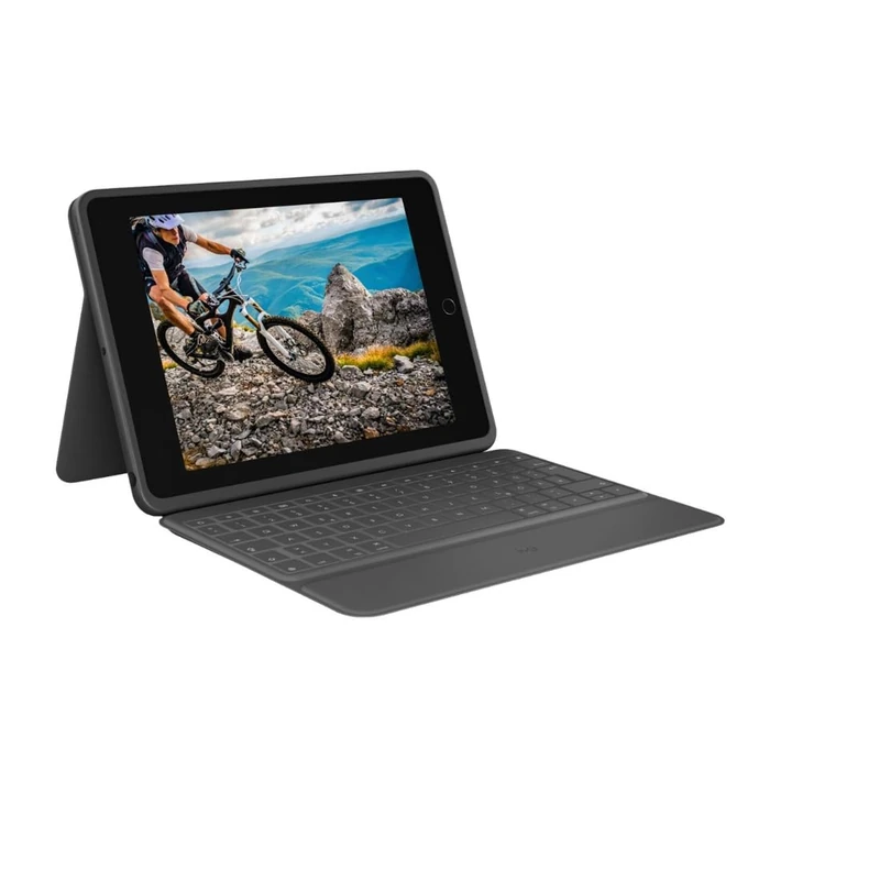 Logitech Rugged Folio for iPad (10th generation) Protective Keyboard Case with Smart Connector and Durable Spill-Proof Keyboard - Pan Nordic Layout