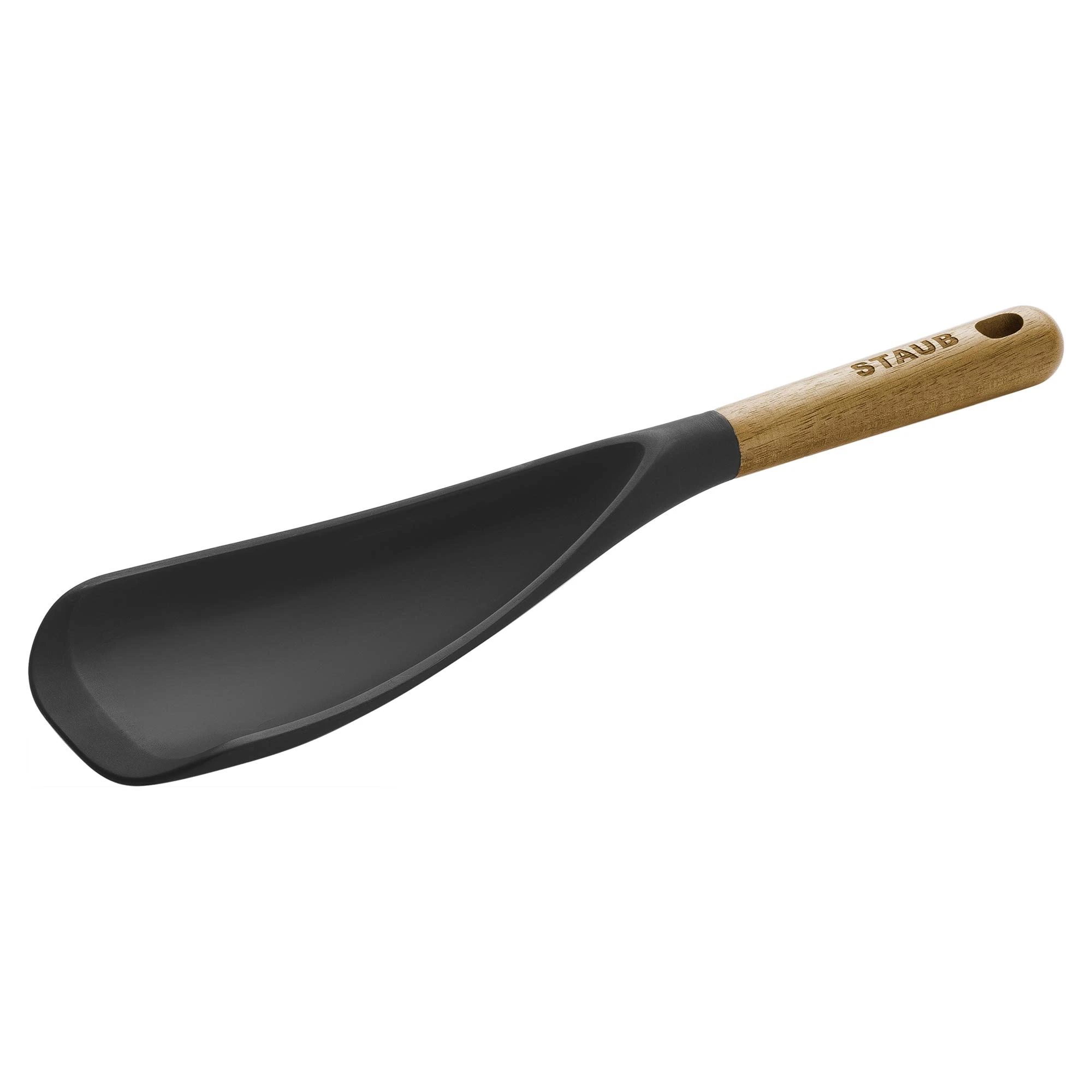 STAUB 40503-105 Twin Cooking Spoon, Silicone, Matte Black