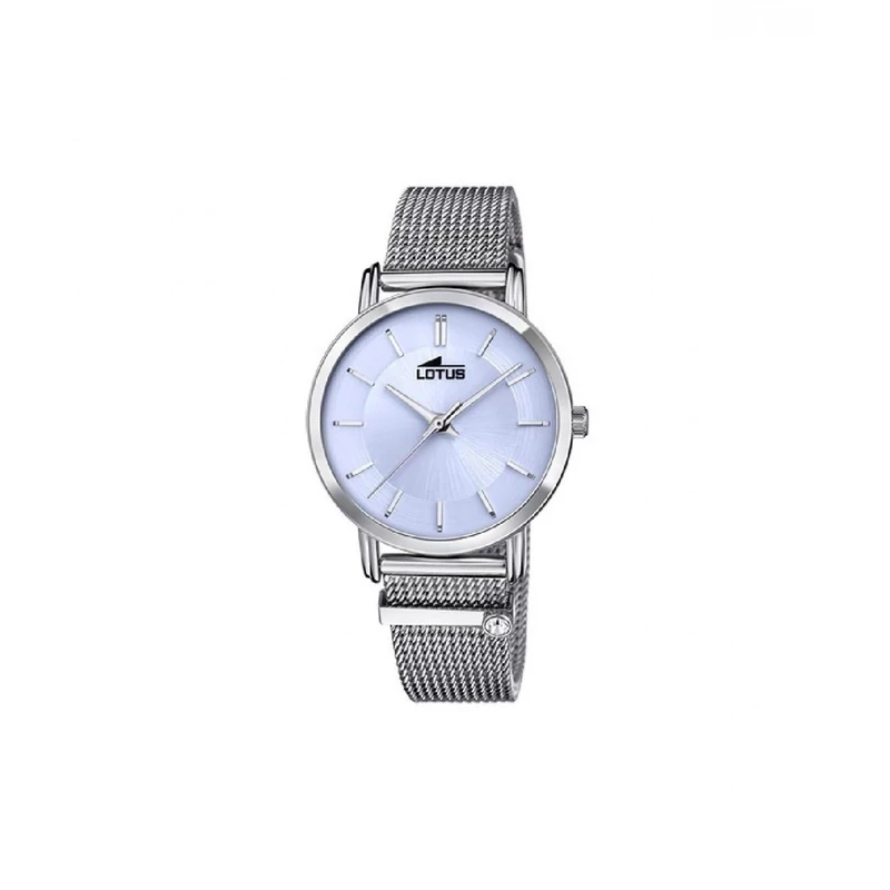 Lotus 18737/3 Ladies Stainless Steel Watch with Steel Mesh Bracelet