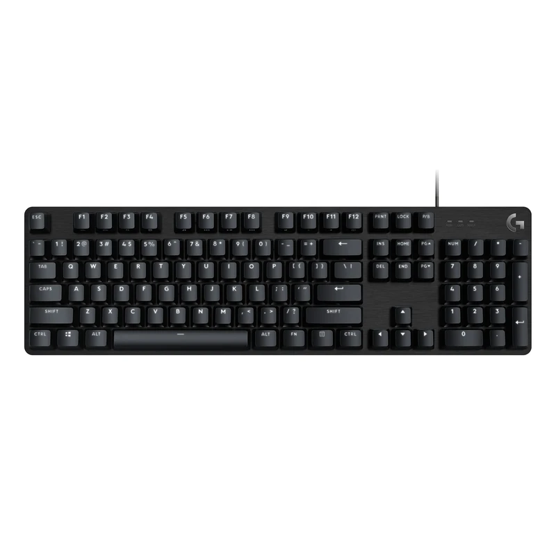 Logitech G 413 SE Full Size Mechanical Gaming Keyboard – Backlit Keyboard with Mechanical Touch Switches, Anti-Ghosting, Compatible with Windows, macOS, Italian QWERTY Layout – Black Aluminium