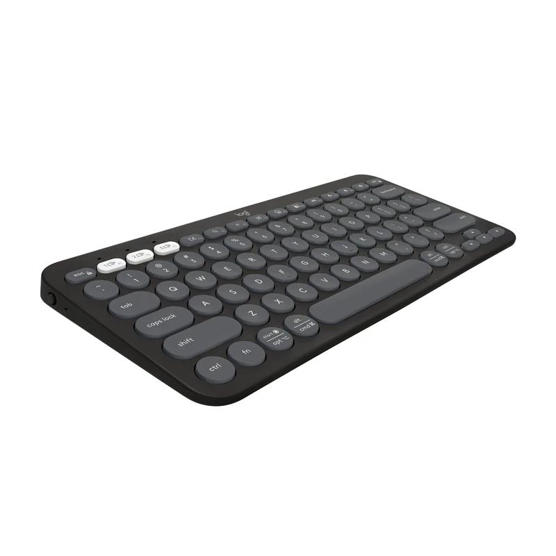 Logitech Pebble 2 Combo for Mac - QWERTY US International Layout, Tonal Graphite