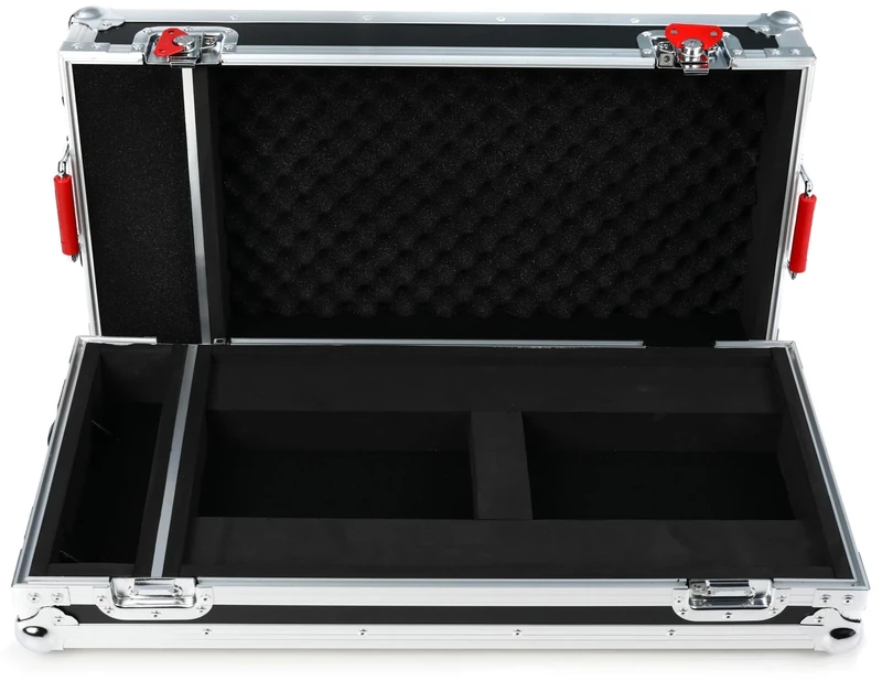 Gator Cases Tour Case for Line 6 Helix Floor, black/Aluminum (GTOURHELIXFLOOR)