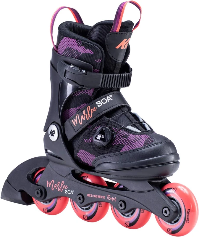 K2 MARLEE BOA Kids Inline Skate black/purple, 35-40