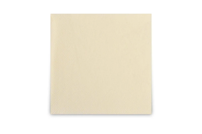 Funny Cocktail napkins, 24 x 24 cm, 2-ply, cream, 3600 pieces