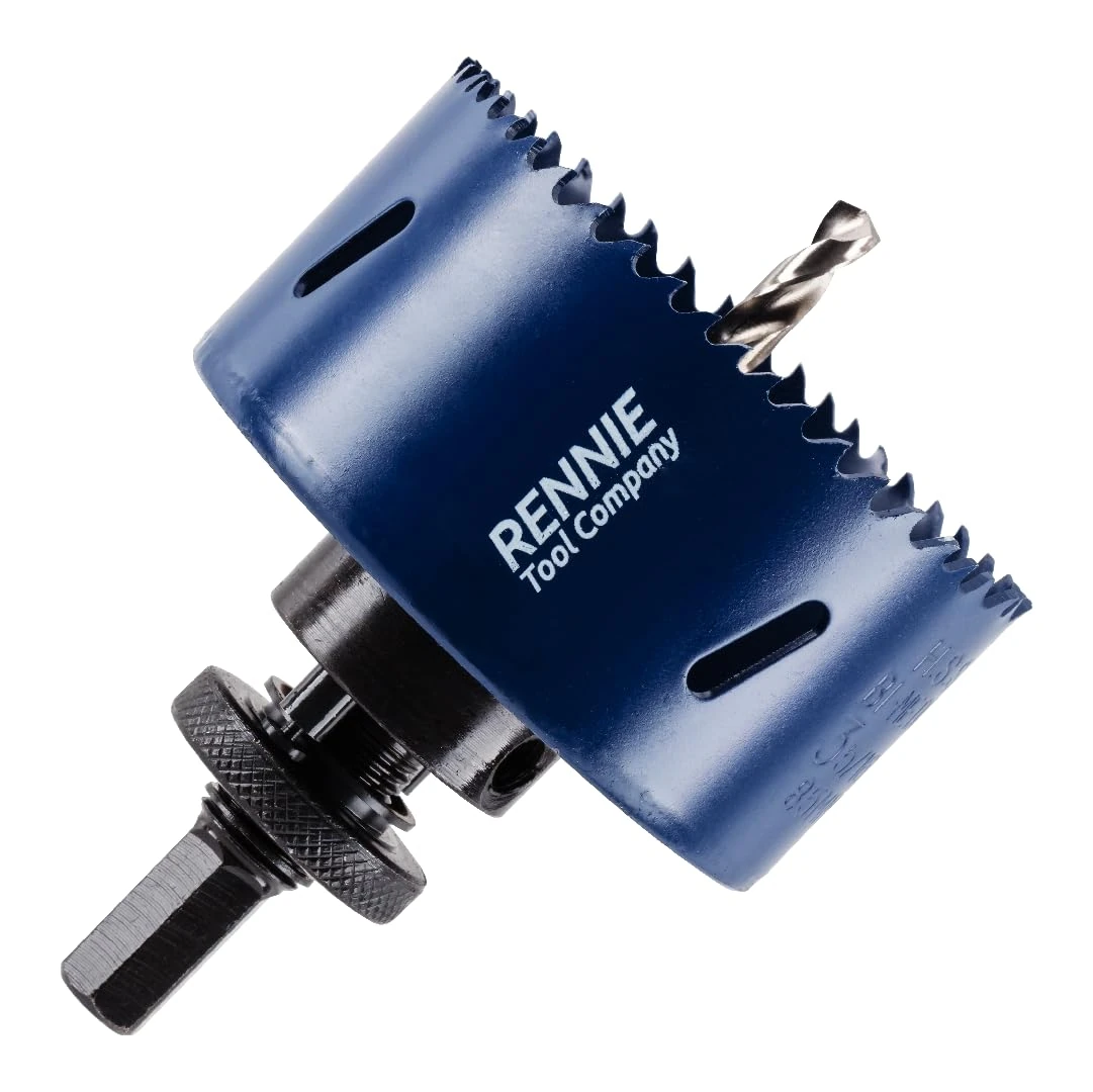 75mm Hole Saw Bi-Metal With Arbor And Pilot Drill For Drilling/Cutting Wood, Plastic, Metal Sheet, Stainless Steel, Pipes, Drywall, Circular Holesaw Set M35 5% Cobalt Bi Metal Hole Cutter