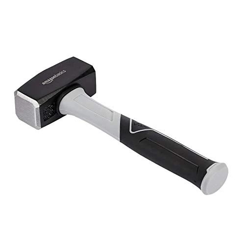 Amazon Basics Fibreglass Handle Club Hammer, 1250g