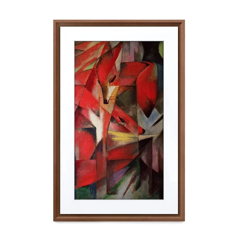 NETGEAR Meural MC327HW Canvas II – the Smart Art Frame with 69 cm HD Digital Canvas, 48x74 cm Dark Wood Frame (WiFi-Connected)