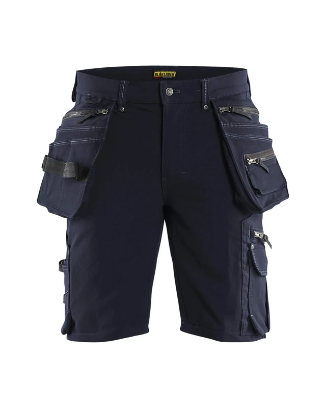 BLÅKLÄDER Craftsman Shorts Full Stretch Men 34R Dark Navy/Black