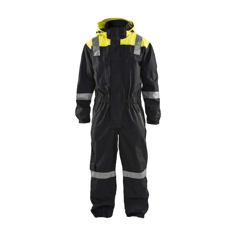 Blåkläder 678619779933D108 Unlined Winter Overall, Black/Yellow, Size D108 (German/Swedish)