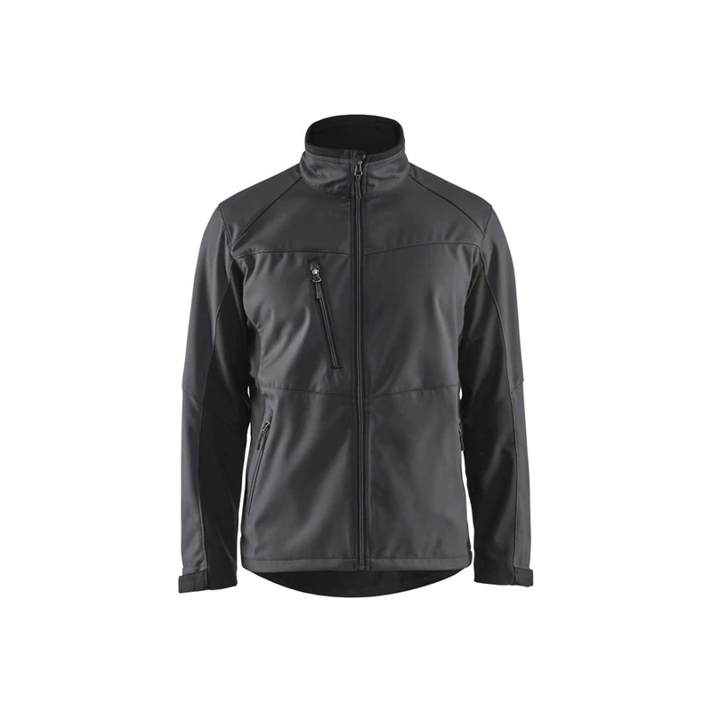 Blaklader 495025169699L Softshell Jacket, Medium Grey/Black, Size L