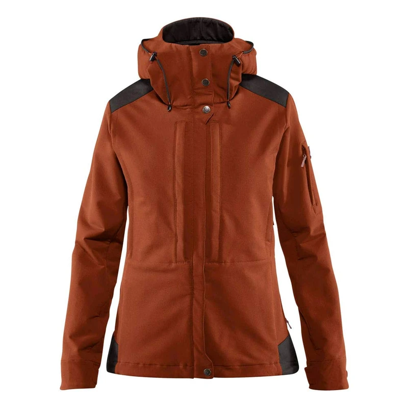 FJALLRAVEN Keb Touring Jacket W Jacket, Women, womens, Jacket, 89891, autumn leaf-Stone grey, XS