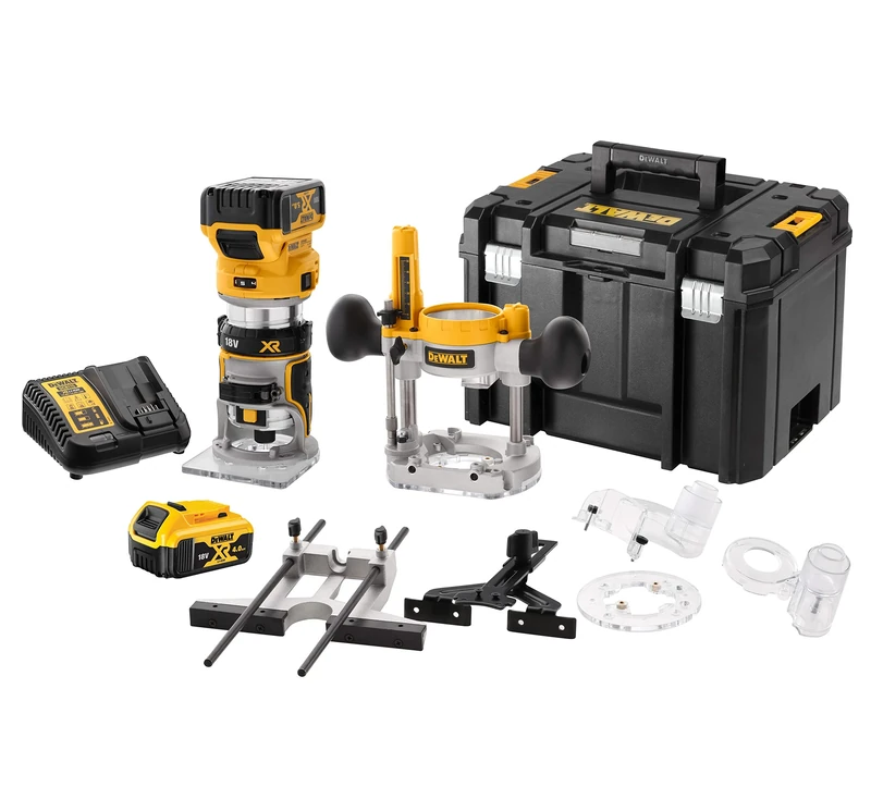 DCW604P2-QW - XR 18V Li-Ion 5.0Ah Brushless Combo Milling Machine