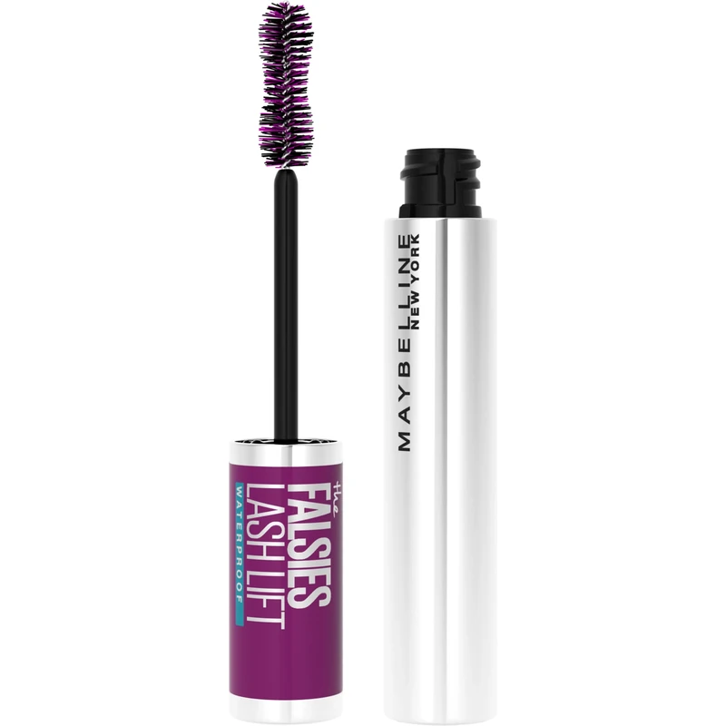 Máscara para cilios The Falsies Lash Lift À Prova D'água, 10 ml, Maybelline, médio