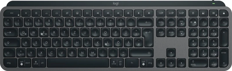 Logitech MX Keys S - Graphite, QWERTZ German Layout