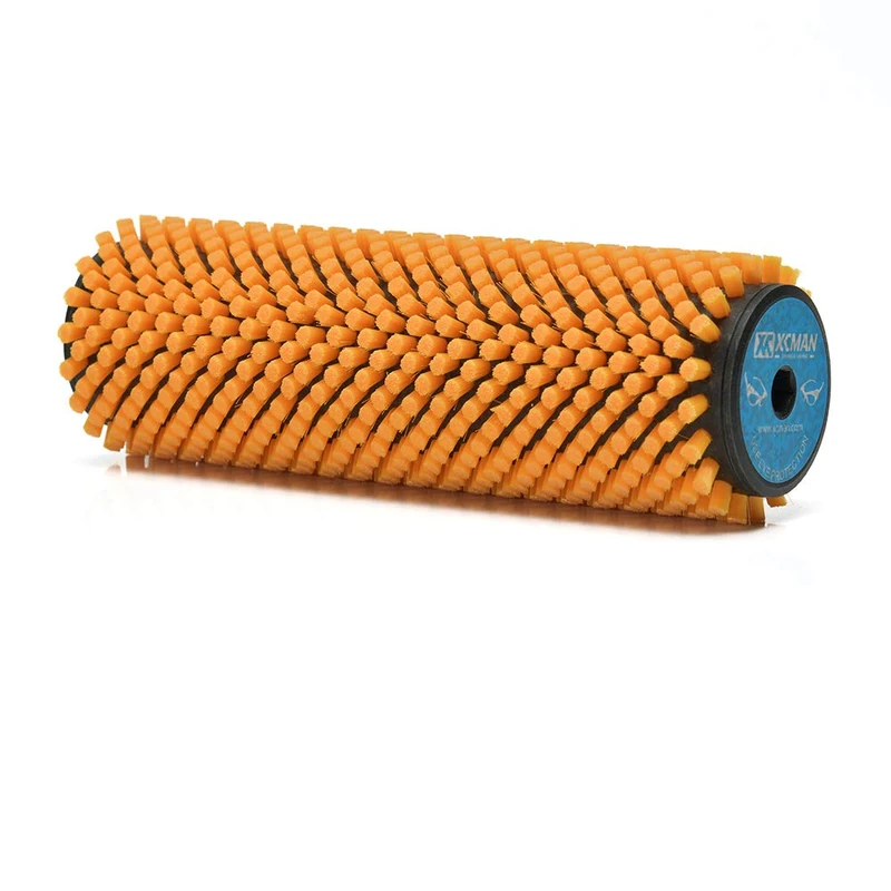 XCMAN Snowboard Nylon Roto Brush for Waxing Fits 10mm Hex Shaft 200mm Length (Roto Soft Nylon Brush)