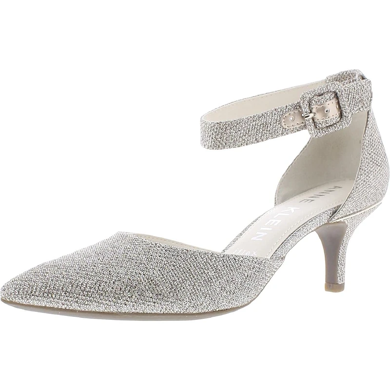 Anne Klein Women's Fabulist Pump, Platinum, 6.5 UK