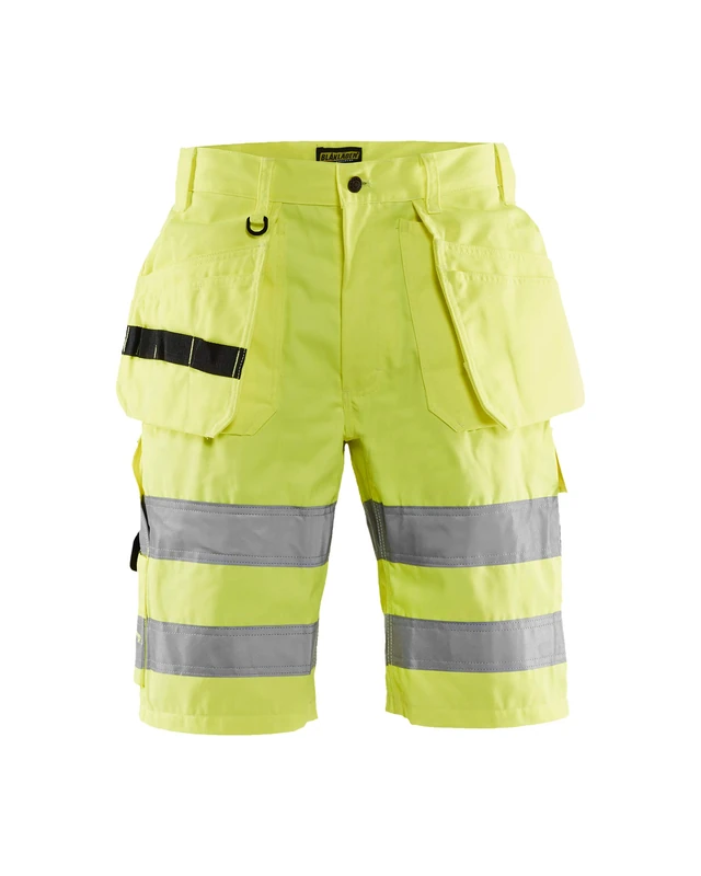 Blakläder 153518113300C46 Class 2 Shorts, High Vis Yellow, Size C46